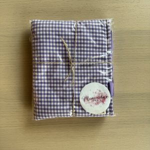 Funda Libro Vichy Morada