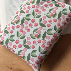 Funda Libro Cerezas