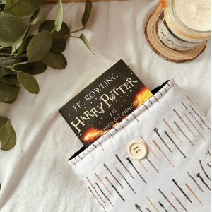 Funda botón "Varitas de Harry Potter"
