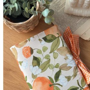 Funda libro solapas "Naranjas"