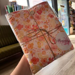 Funda botón "Flower Peach"